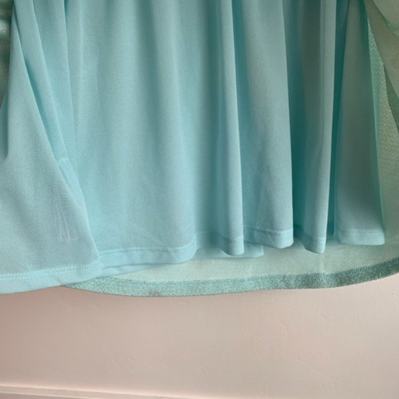 Forever 21 Sparkly Mint Quarter Sleeve Mini Dress - Picture 8 of 8